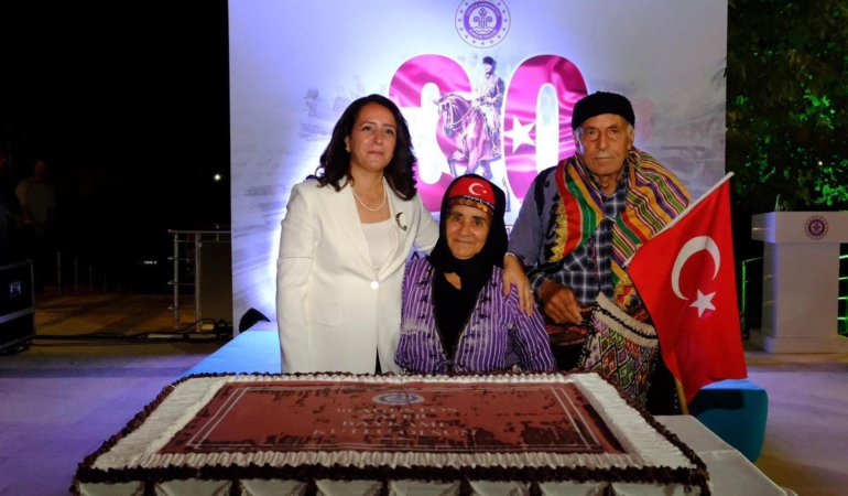 Burdur’da 30 Ağustos kabul töreni