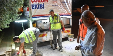 Kepez, ‘Anında Çözüm Ekibi’ ile gece gündüz sahada