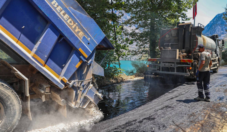 Manavgat’ta Asfalt Çalışmaları Başladı!