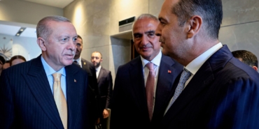 Cumhurbaşkanı Recep Tayyip Erdoğan, Başkan Rıza Perçin’i Kabul Etti