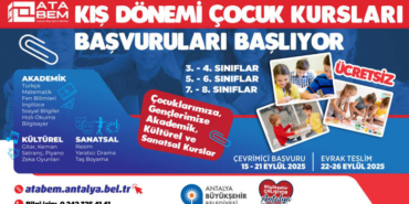 ATABEM Ücretsiz Kış Kursları İçin Kayıtlar Başladı!