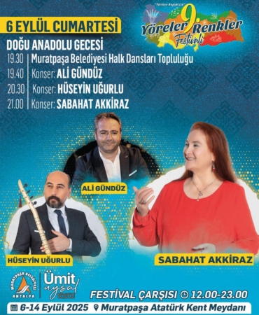 9. Yöreler Renkler Festivali Başlıyor!