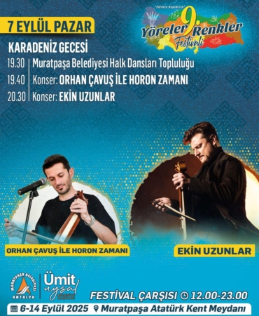 Renkler Festivali’nde Karadeniz Zamanı!