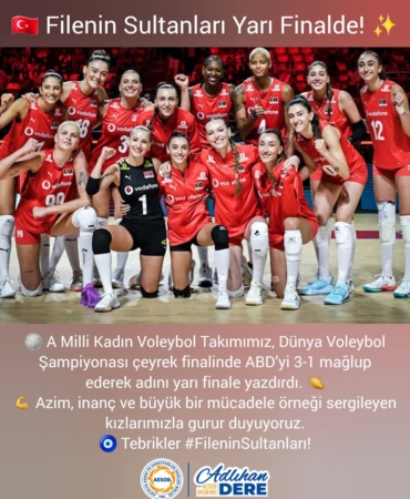 Filenin Sultanları Yarı Finale Yükseldi! 🏐✨