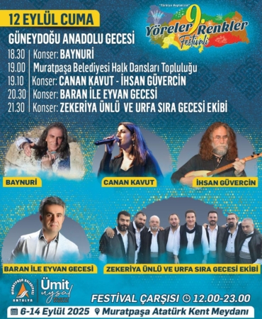 Yöreler Renkler Festivali: Coşku Dolu Geceler!