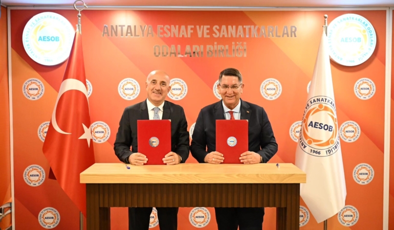 Antalya Esnafı için Şekerbank ile Protokol İmzalandı