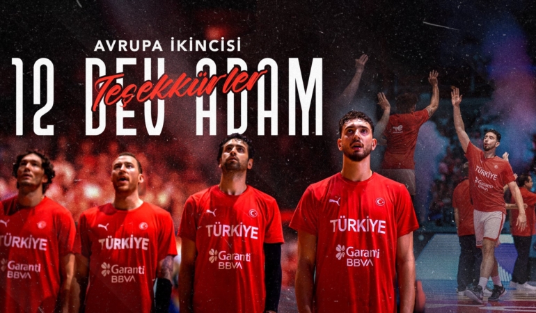 12 Dev Adam’a Gümüş Madalya, Gururumuz!