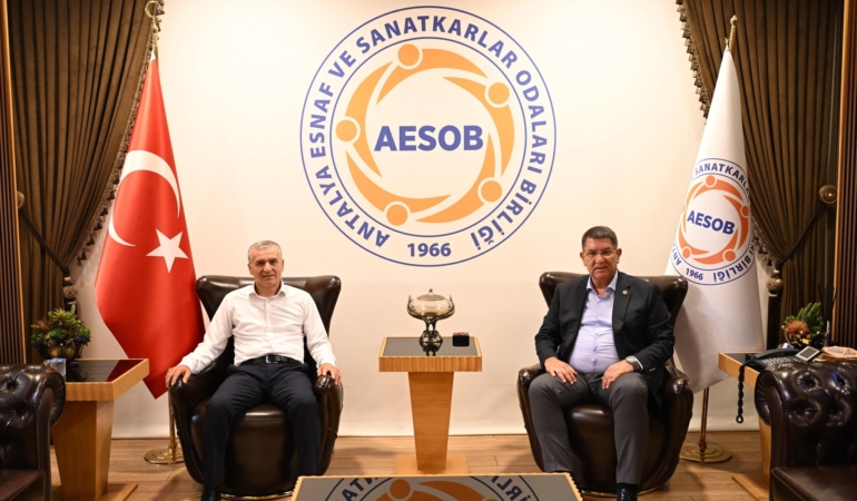 Ekrem Keskin’den Antalya Esnafına Destek Ziyareti