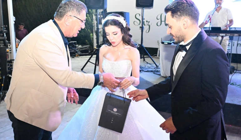 Erkam ve Tuğba Ceren’in Düğününde Nikah Şahitliği