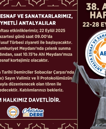 Ahilik Haftası’na Davet: Etkinlikler Başlıyor!