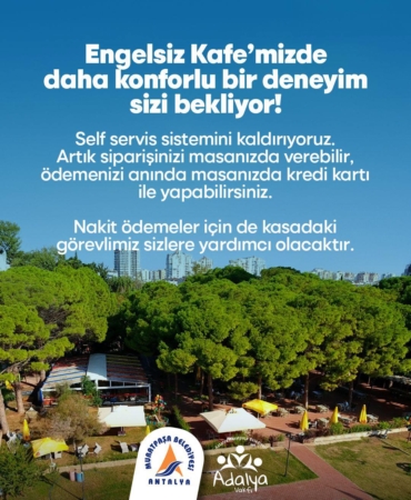 Engelsiz Kafe’de Sipariş Artık Daha Kolay!