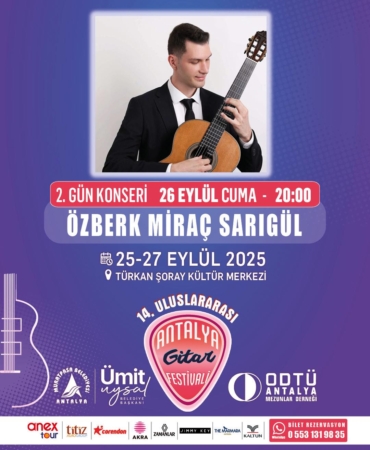 14. Gitar Festivali’nde Coşku Dolu Bir Gece!