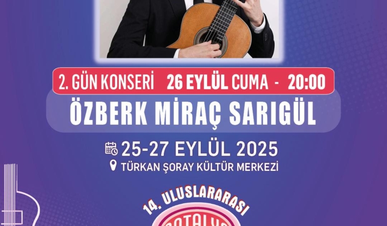 14. Gitar Festivali’nde Coşku Dolu Bir Gece!