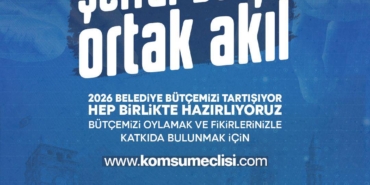 Ortak Akılla Şeffaf Bütçe Hazırlıyoruz!
