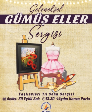 El Emeği Ürünler Gümüş Eller Sergisi’nde!