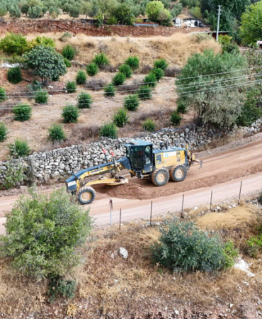 Finike’de Asfalt Çalışmaları Hız Kazandı!