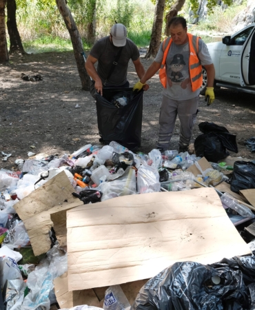 Kırkgöz’de temizlik çalışması