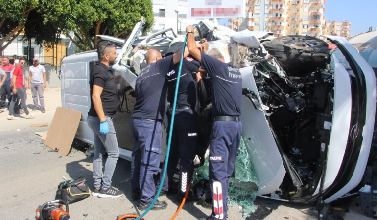 Kumluca’da kaza: 5 yaralı