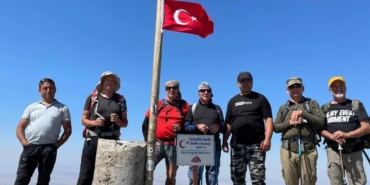 Zafer Bayramı’nı zirvede kutladılar