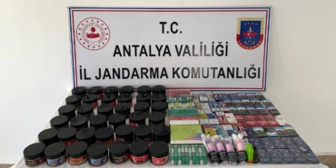 Manavgat’ta kaçakçılık operasyonu