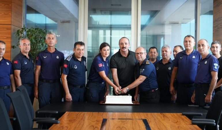 Kotan, personelin zabıta haftasını kutladı