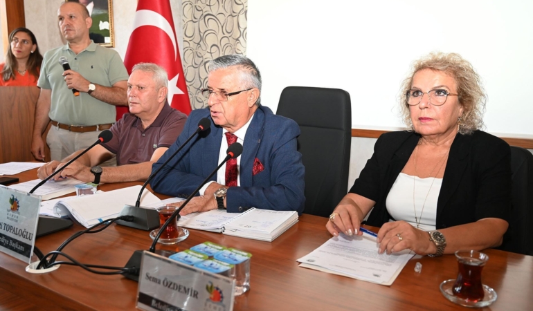 Kemer Belediyesi’nde eylül meclisi