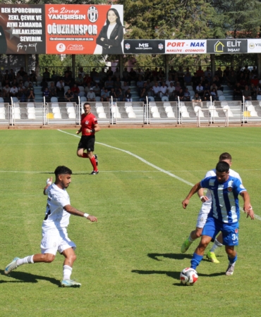 Oğuzhanspor kupaya veda etti