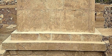 Kibyra’daki anıt mezar ayağa kaldırıldı