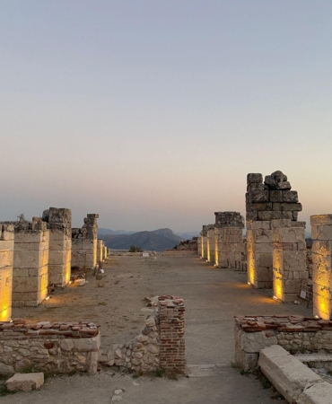 Sagalassos’ta gece müzeciliğine hazırlık