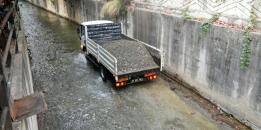 Alanya’da dere temizleme çalışması