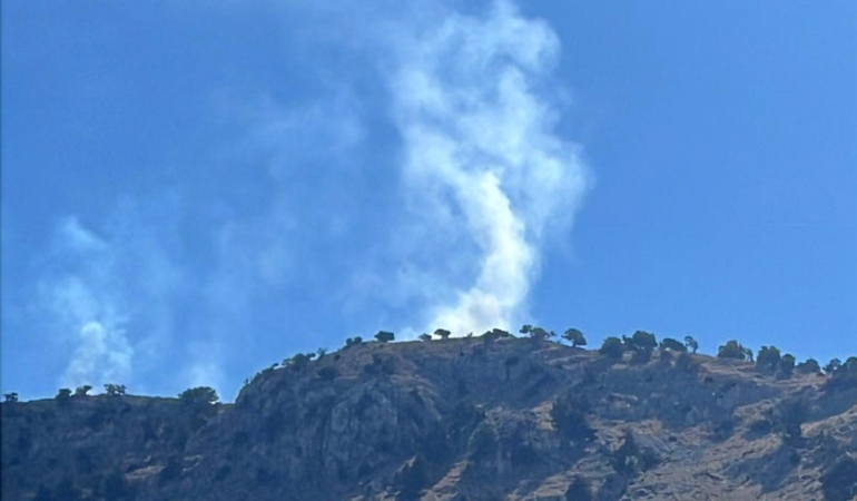Burdur’da orman yangını söndürüldü