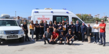 Burdur’da ambulans sürüş güvenliği eğitimi