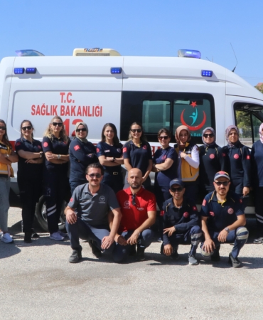 Burdur’da ambulans sürüş güvenliği eğitimi