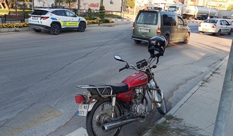 Burdur’da kaza: 1 yaralı