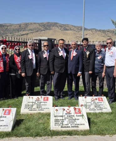 Afyonkarahisar’da mühimmat deposundaki patlamada şehit olan askerler anıldı