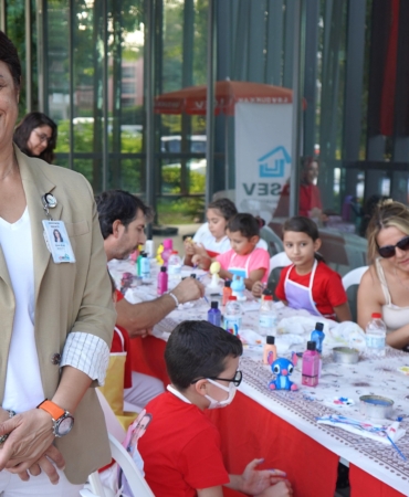 LÖSEV’den çocuklara 3D boyama etkinliği