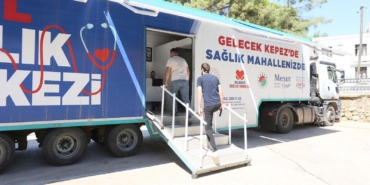 Kepez’in Mobil Sağlık Merkezi’nden Dokumapark’ta kanser taraması