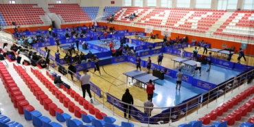 Burdur’da Üniversitelerarası Avrupa Masa Tenisi Şampiyonası