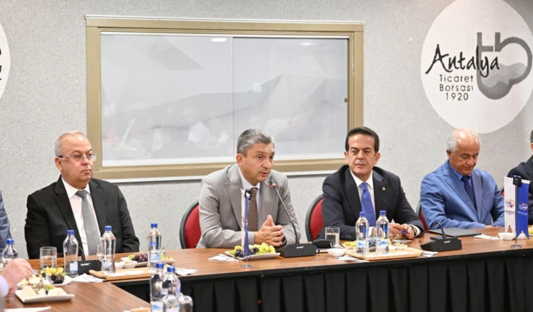 Vali Şahin ATB’nin konuğu oldu