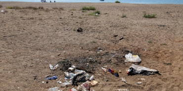 Kumköy sahilinde yine ‘çöp manzarası’