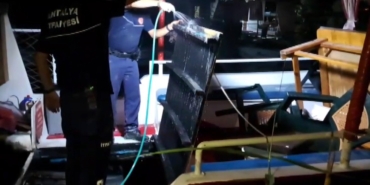 Balıkçı teknesindeki yangın söndürüldü