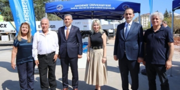 AÜ Hastanesi Nöroloji Polikliniği yeni binasının temeli atıldı