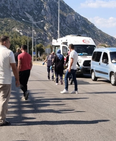 Otomobilin çarptığı bisikletli çocuk yaralandı