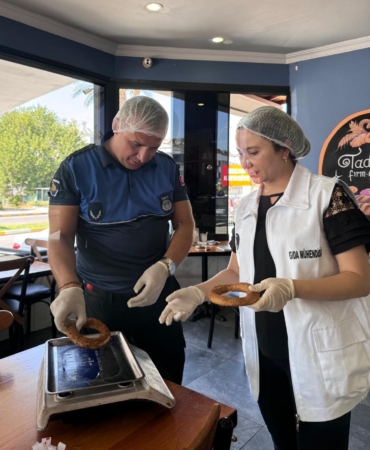 Zabıtadan fırınlarda denetim