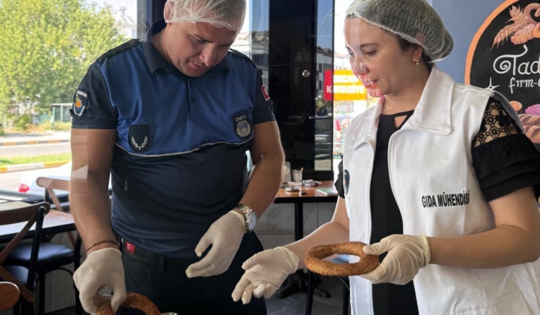 Zabıtadan fırınlarda denetim