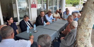 Vali Erin’den şehit babasına ziyaret