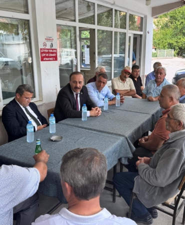 Vali Erin’den şehit babasına ziyaret