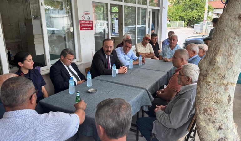 Vali Erin’den şehit babasına ziyaret