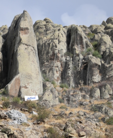 Islah projesiyle kaya düşmesi önlendi