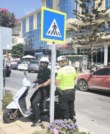 Alanya’da kameralı trafik denetimi